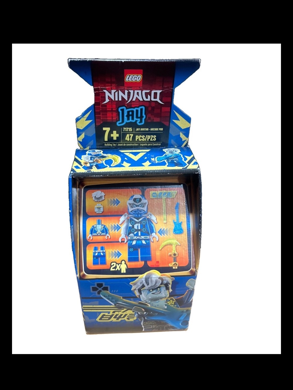 LEGO NINJAGO: Jay Avatar - Arcade Pod (71715)